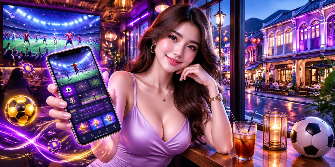Pengguna Ipoh menyemak maklumat pertaruhan dan deposit dalam talian melalui telefon
