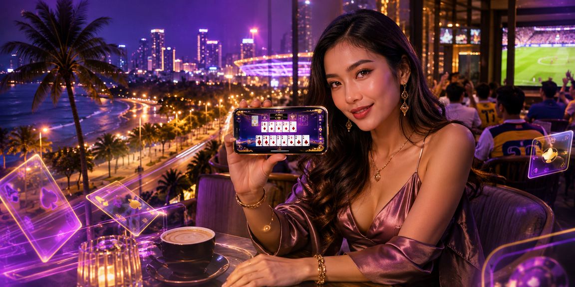 Pengguna dari Kuantan bermain permainan rummy dalam talian di platform l3250 dengan antara muka yang jelas